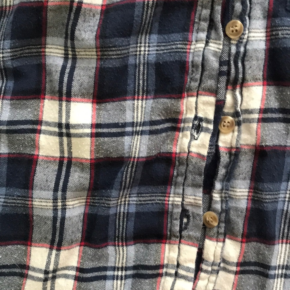 Plaid Button down - Picture 2 of 3